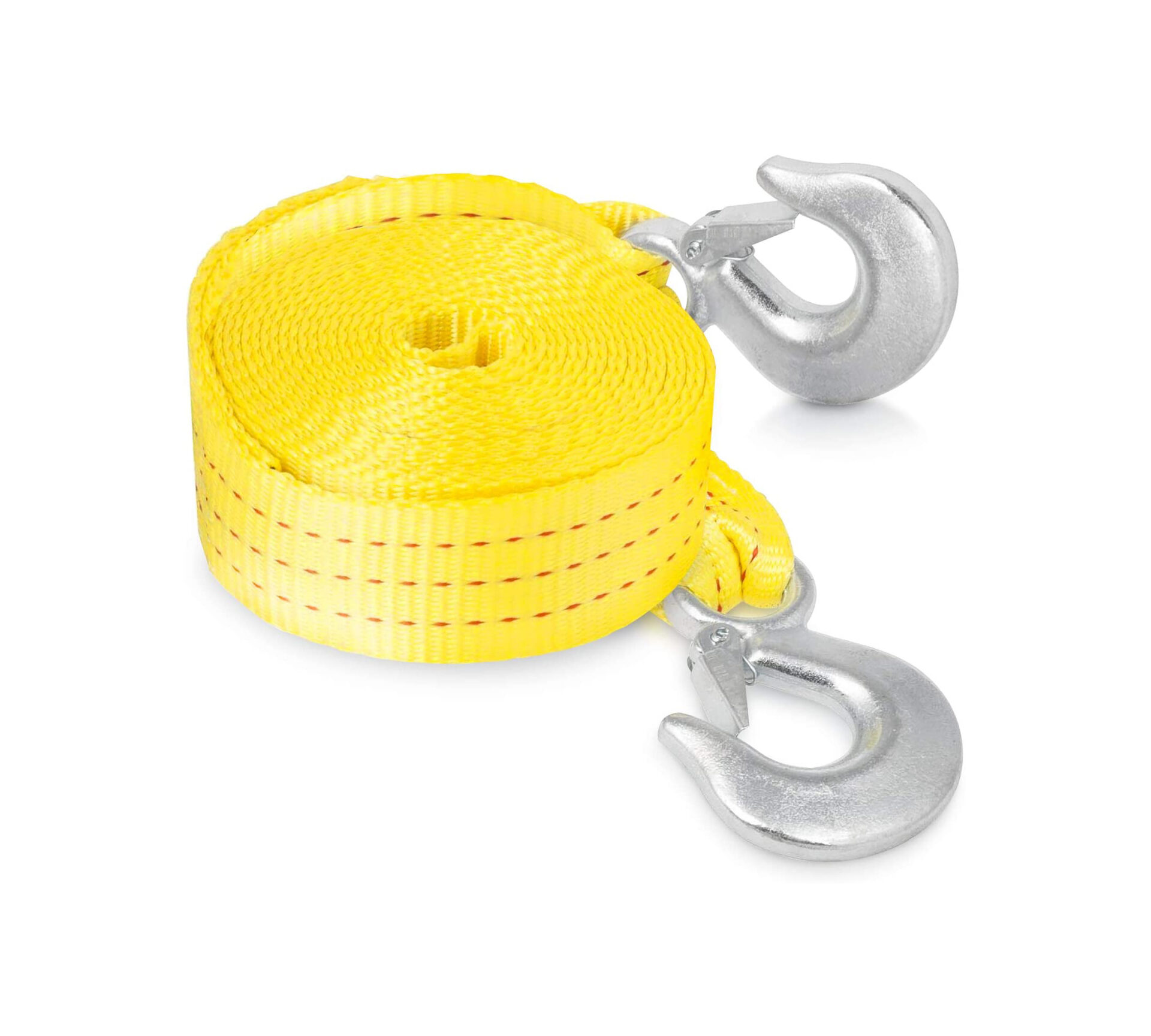 2″x20′ SAFETY HOOK TOW STRAP