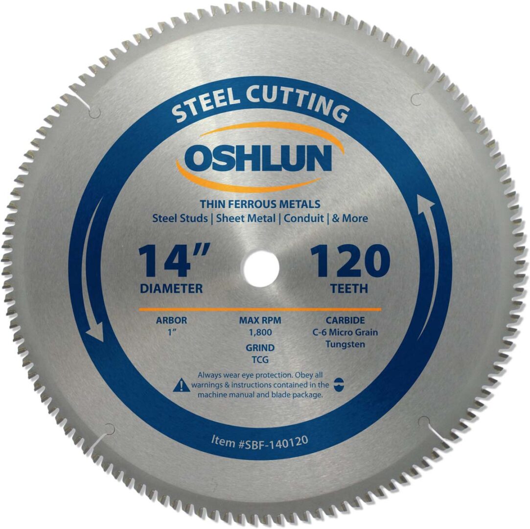 14″ 120T CARBID TIP SAW BLADE-STEEL