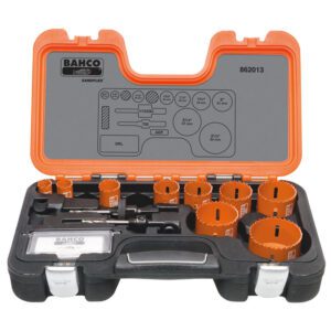 9PC BAHCO PRO BI-METAL HOLESAW KIT