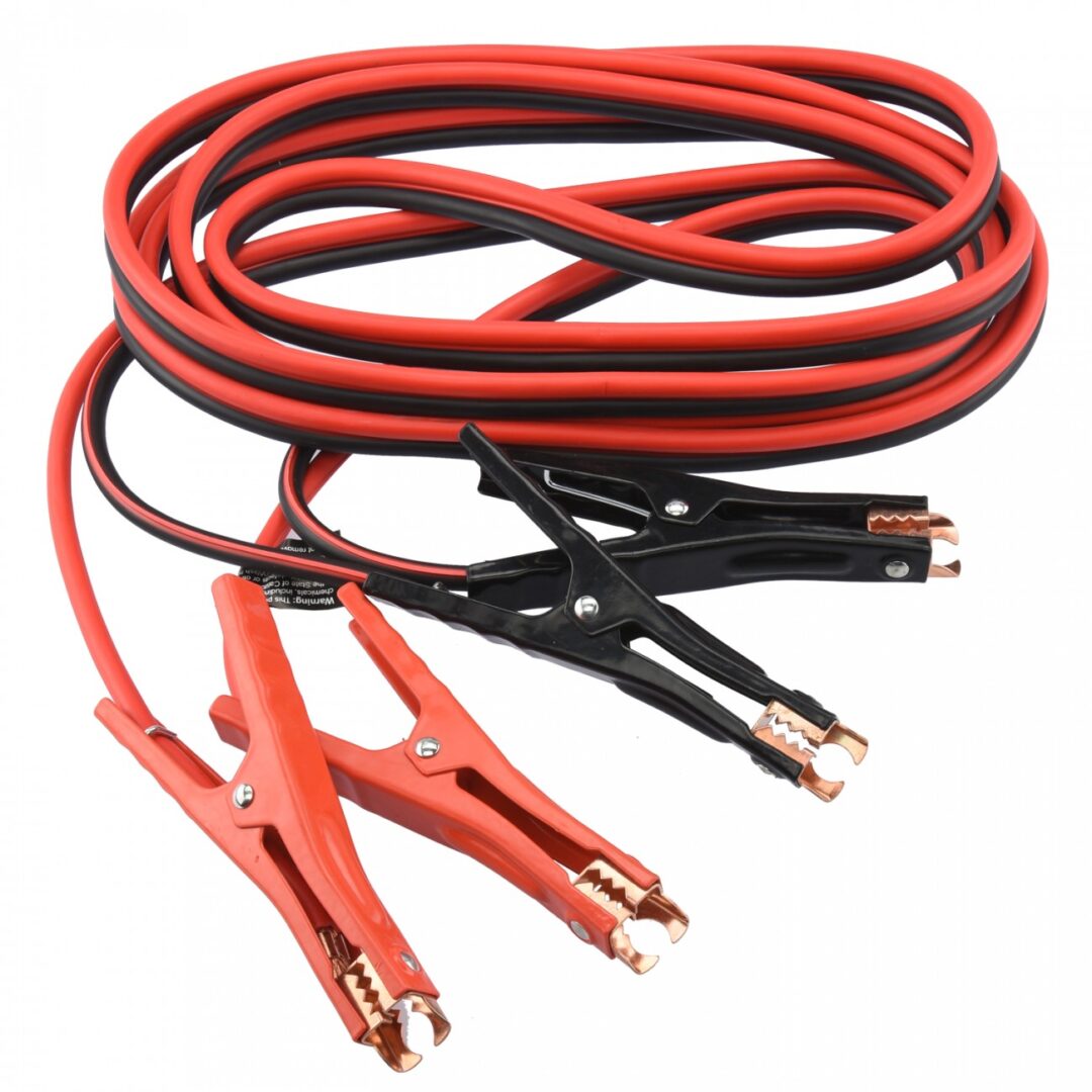 twenty inches four GAUGE BOOSTER CABLES