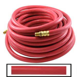 1/2 x 50 x 1/2NPT HD RUBBER AIRHOSE