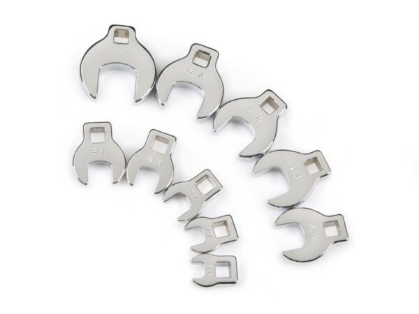 10PC 3/8" DRIVE CROWFOOT WRENCH SET – SAE - Image 2