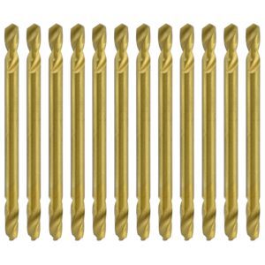 1/8″ Titanium Double-Ended Drill Bits – 12 Pack