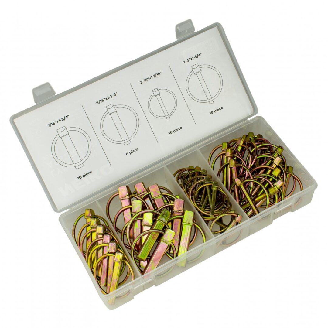 50PC LYNCH PIN ASSORTMENT