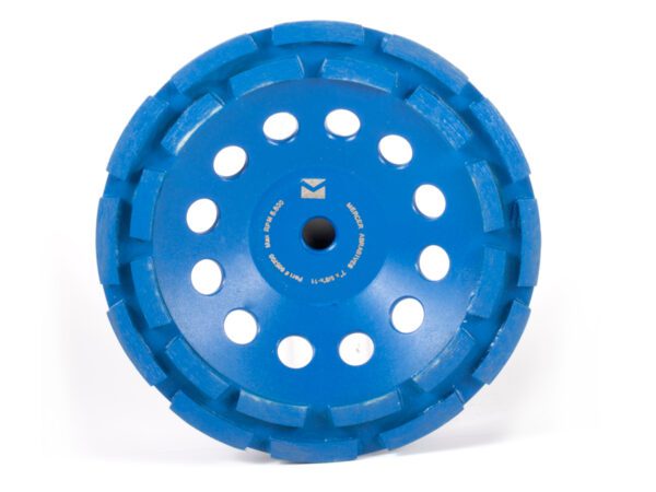 BLUE LIGHTNING 4″ SEGMENTED DIAMOND CUP WHEEL