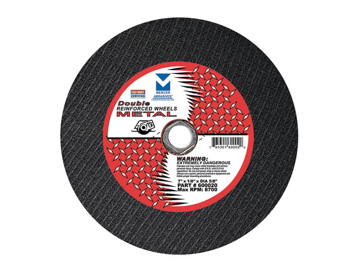 7″X1/8″X5/8″ Metal Cutting Wheel