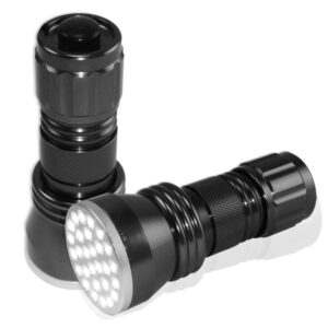 28 LED FLASHLIGHT – GUN METAL