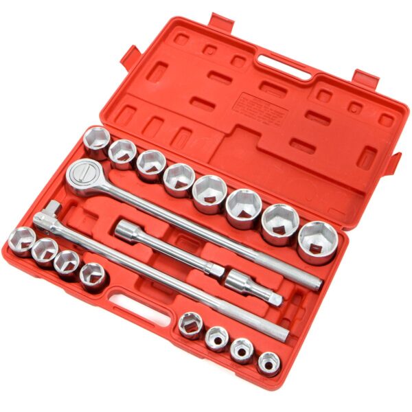 3/4 DR 21PC SOCKET SET SAE – 6PT