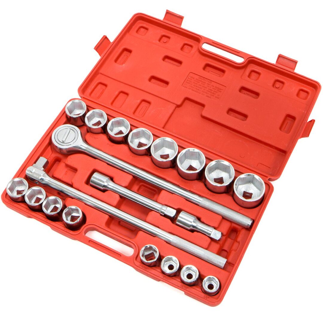 3/4 DR 21PC SOCKET SET SAE – 6PT