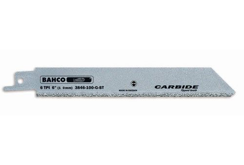 Bahco 6″ Carbide Grit Reciprocating Saw Blade