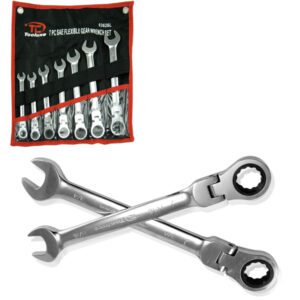 4PC FLEX-HEAD GEAR WRENCH SET SAE