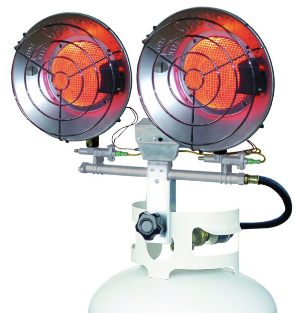 32,000 Btu Dual Lpg Tank Top Heater