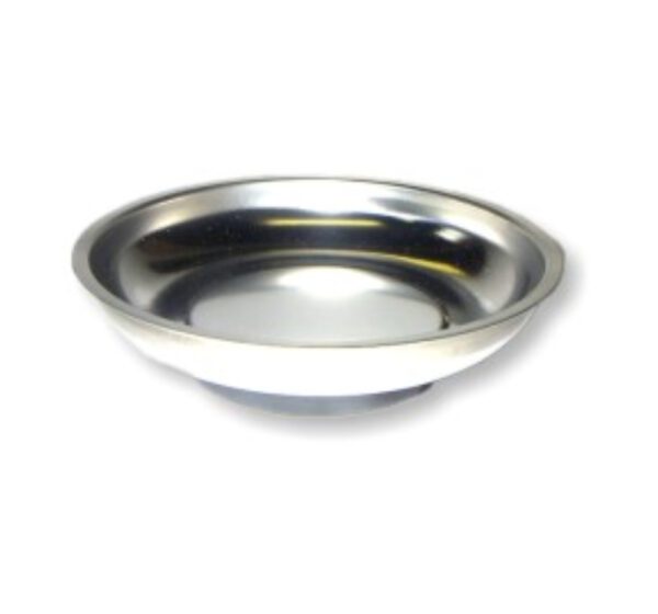 MAGNETIC STAINLESS STEEL SMALL-PARTS DISH – ROUND