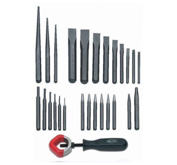 Williams 27pc Hd Punch & Chisel Set