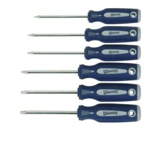 Williams 6pc Torx® Screwdriver Set